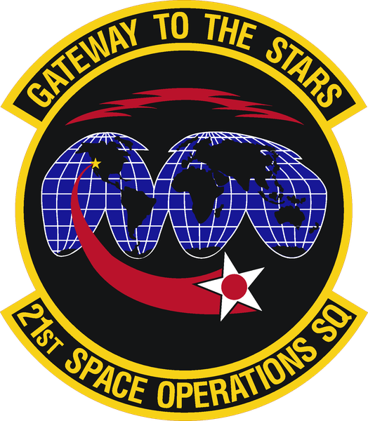21st Space Operations Squadron emblem — Gateway to the Stars